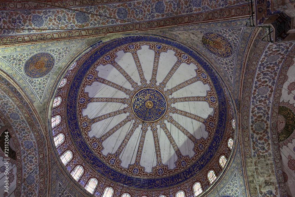 Main dome of Blue mosque