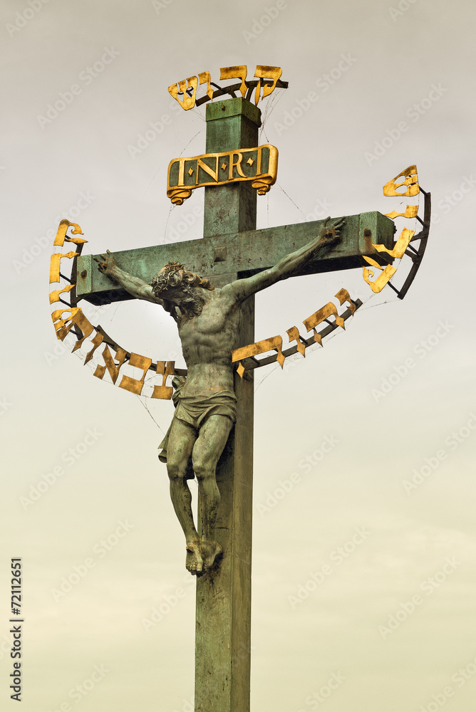 Crucifixion - obrazy, fototapety, plakaty 