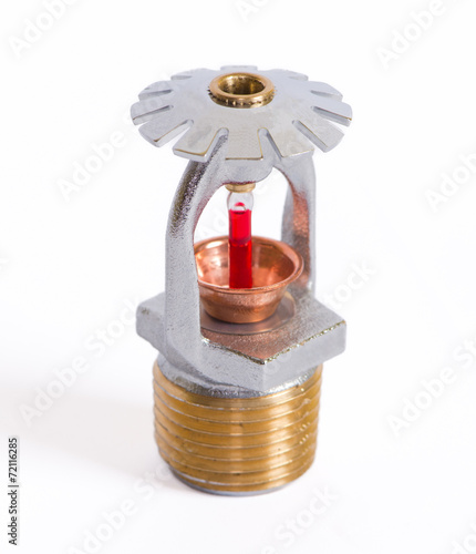 Картината върху платно Fire sprinkler nozzle upright fast response