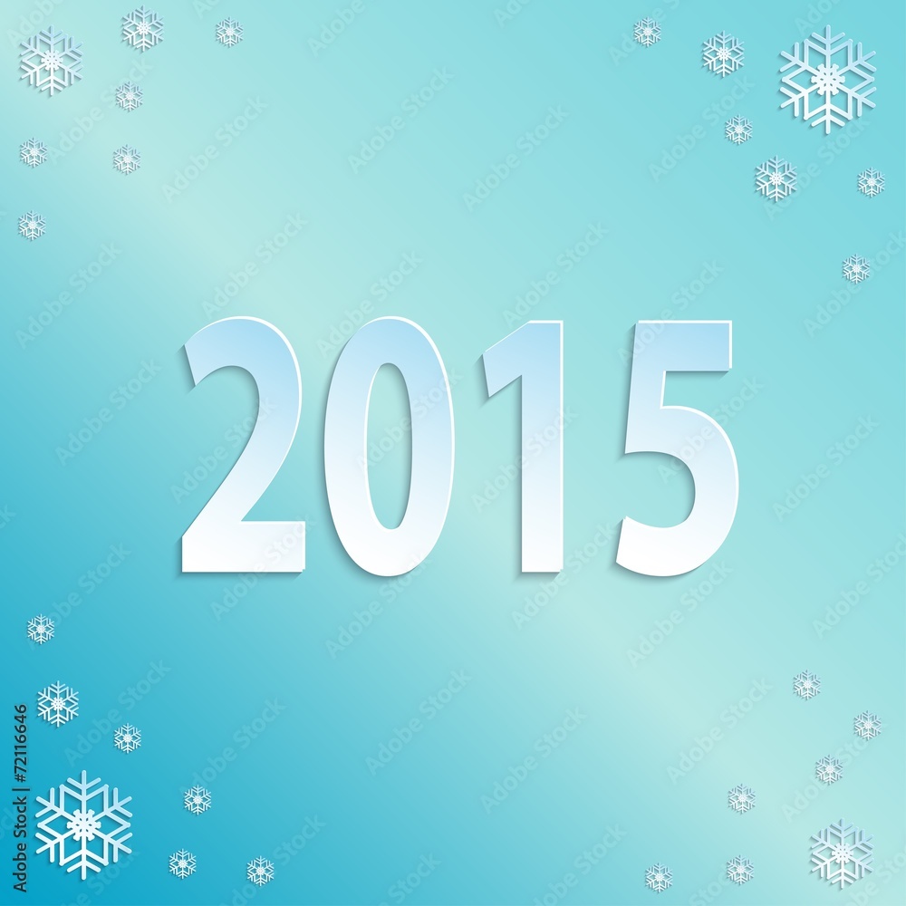 2015 happy new year blue paper design 2015 happy new year blue paper design