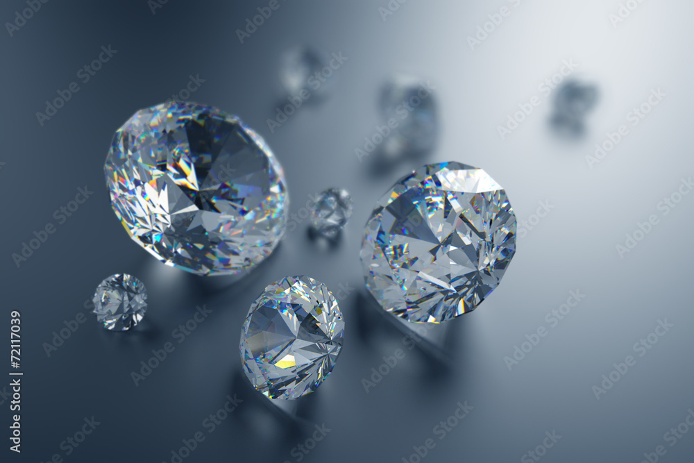3d sparkling brilliants and diamonds background 3d sparkling brilliants and diamonds background
