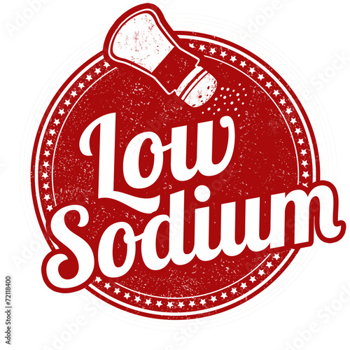 Low sodium stamp