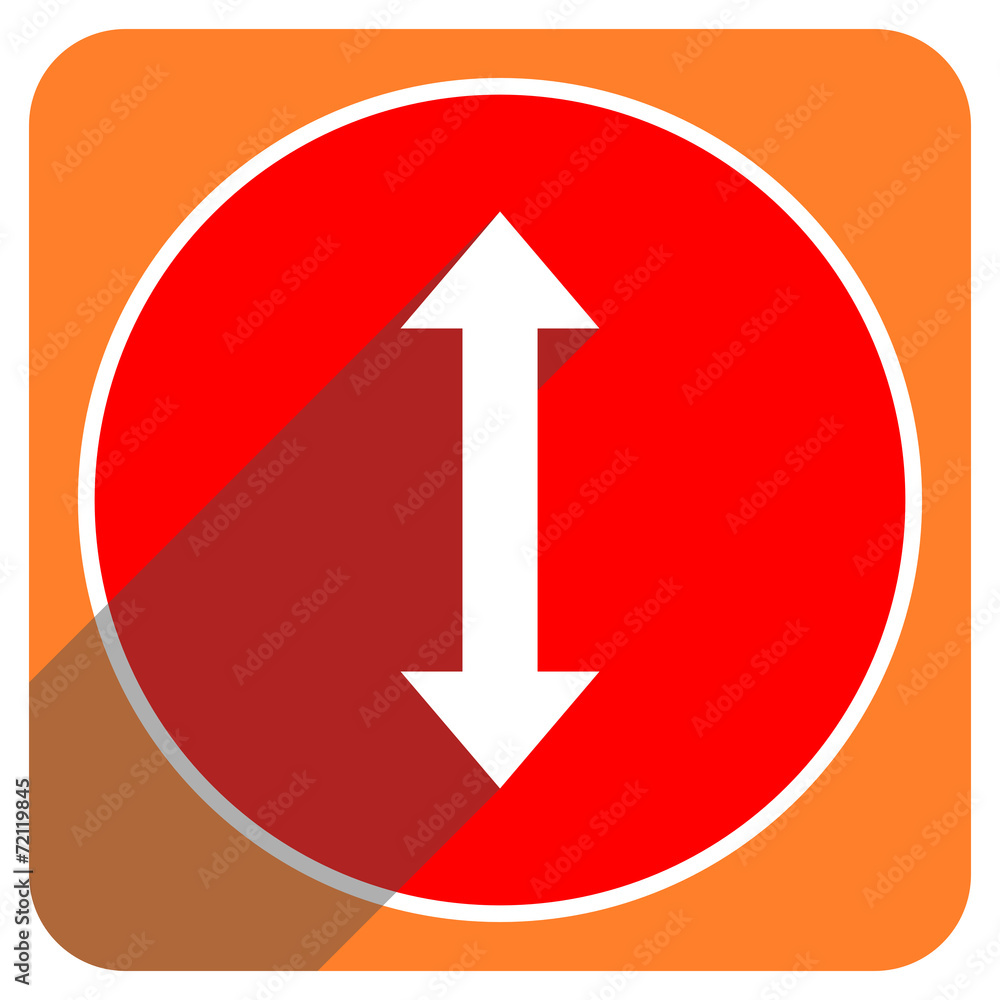 arrow red flat icon isolated arrow red flat icon isolated