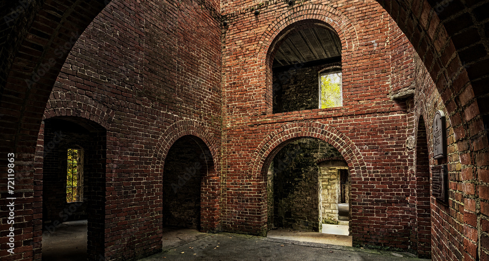Fototapeta premium Inside Squire's Castle