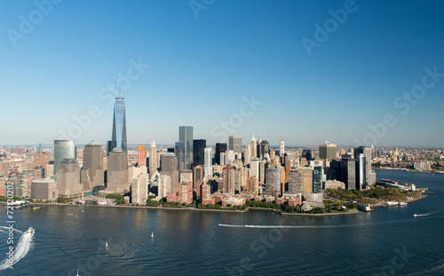 Aerial View of Manhattan, New York © demerzel21