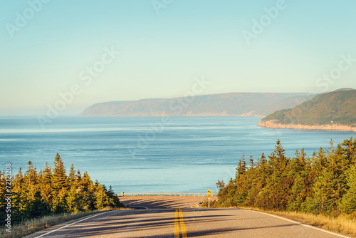 Photos Cabot Trail Highway  in fall