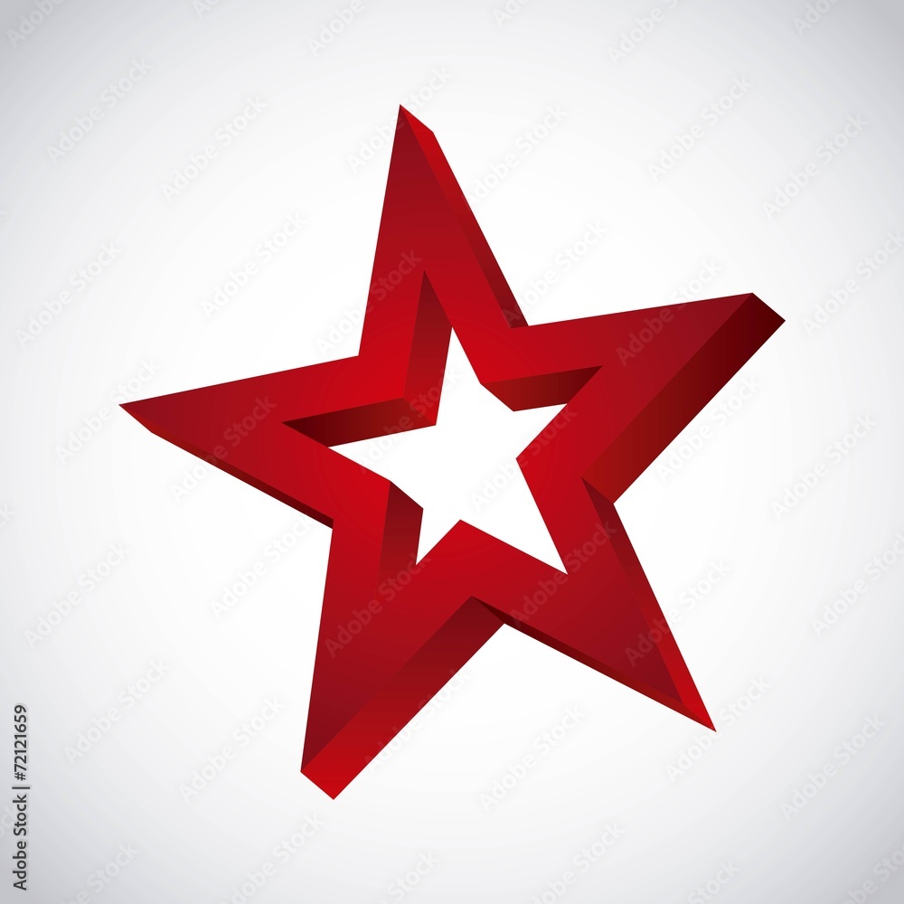 Obraz premium star design