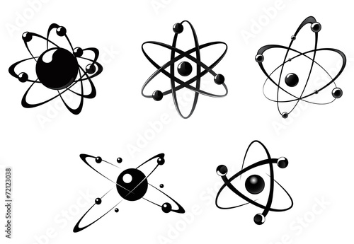 Science icons and symbols