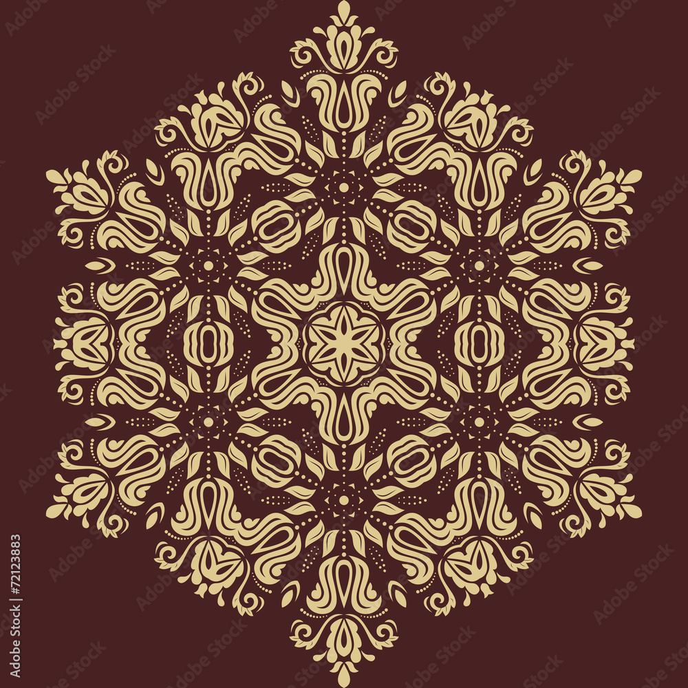 Orient Vector Pattern. Abstract Background Orient Vector Pattern. Abstract Background