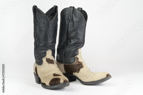 Cow Hide (Hair On) Cowboy Boots.