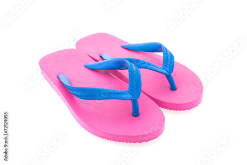 Flip flop isolated on white background