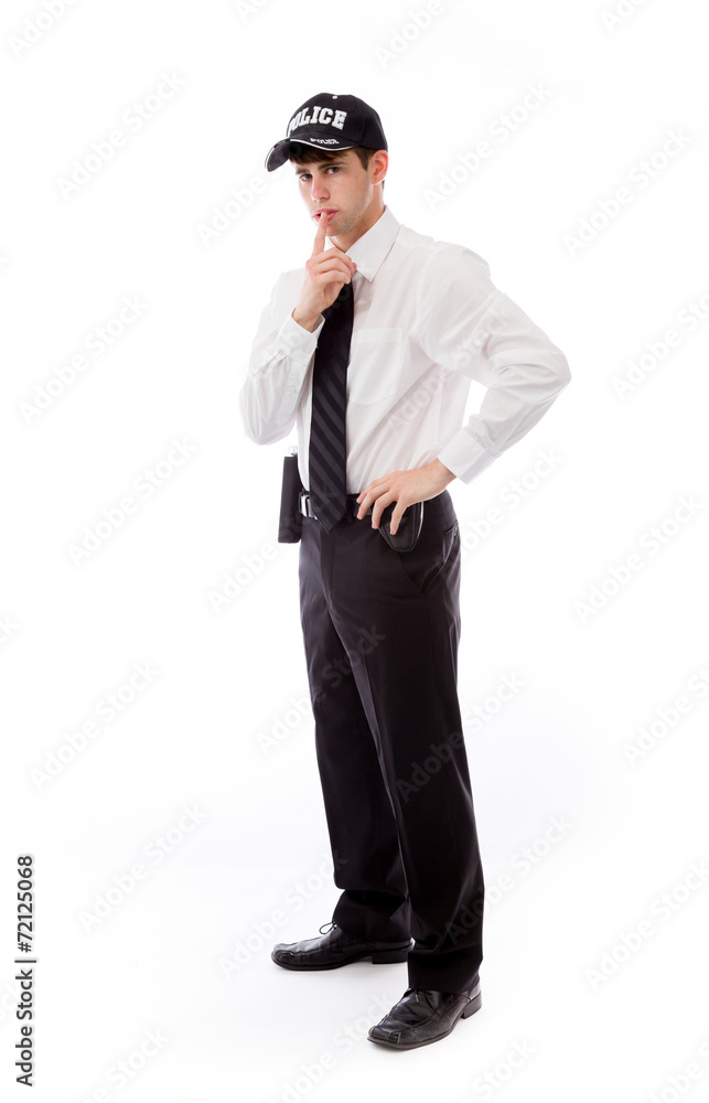 model isolated with finger on lips secret model isolated with finger on lips secret