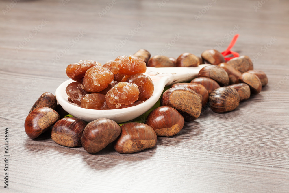 Obraz premium marrons glaces