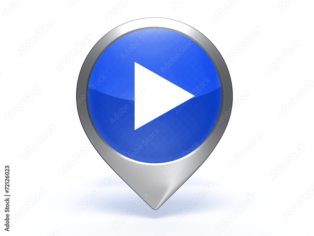 play pointer icon on white background play pointer icon on white background