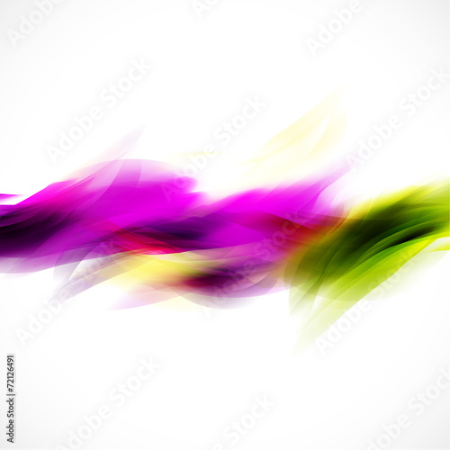 abstract colorful brush paint style background, vector