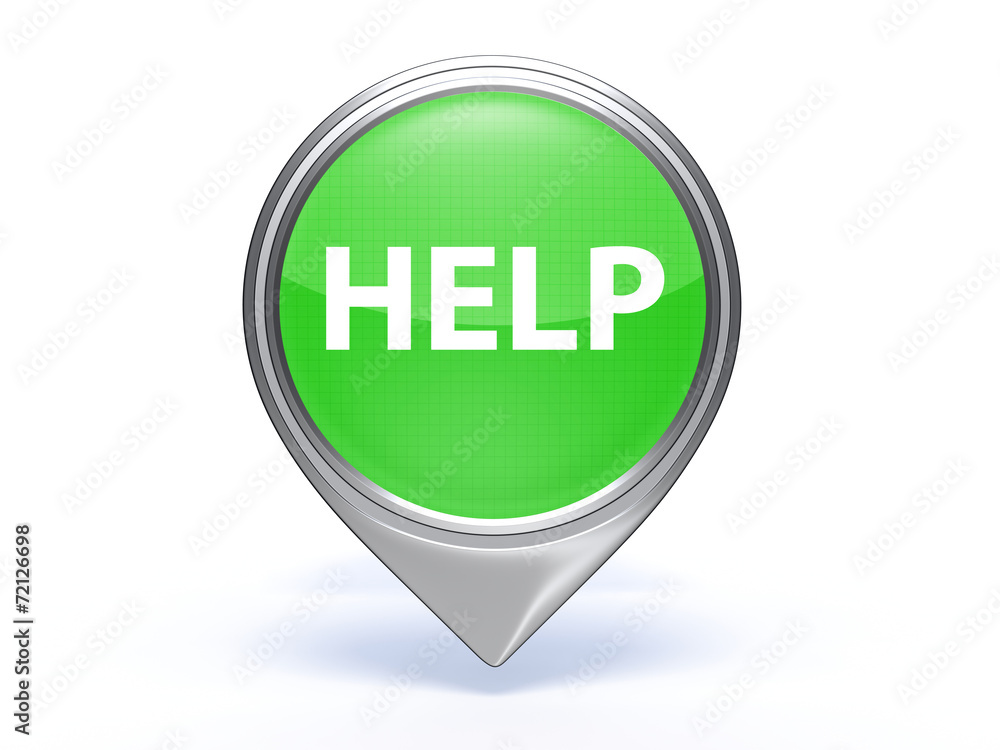 help pointer icon on white background help pointer icon on white background