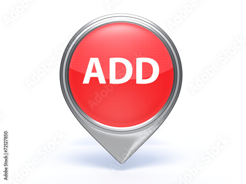 Free Download add pointer icon on white background - GFXLoad