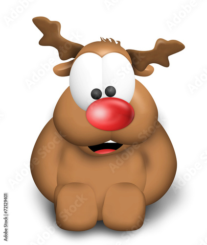 Reindeer Figure Christmas Look