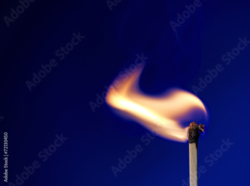Photography Flaming Matchstick