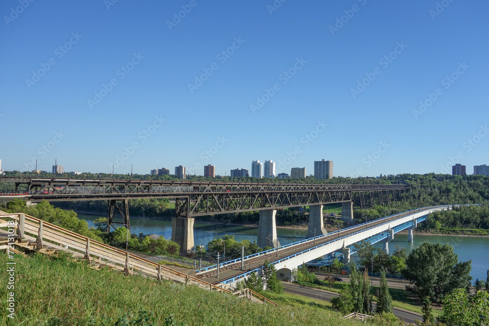 North Saskatchewan River in Edmonton