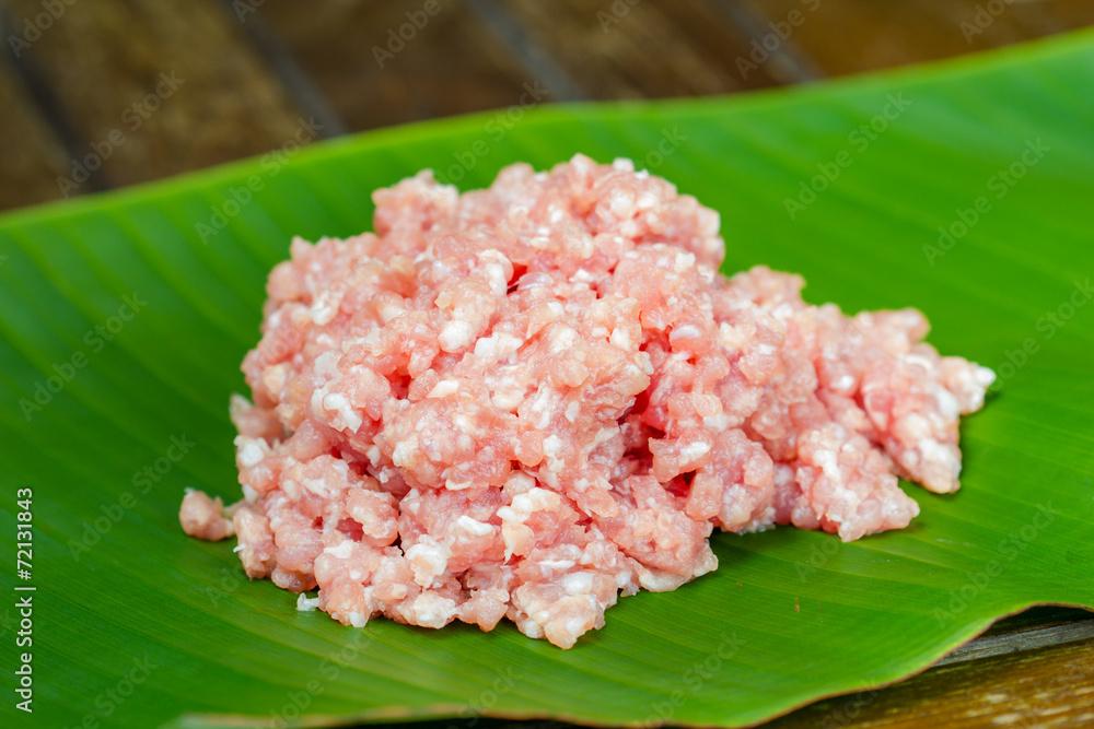 minced pork minced pork