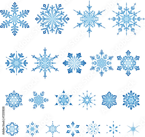 Snowflakes Set
