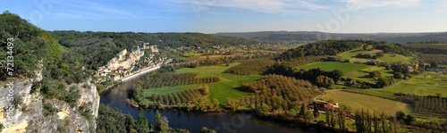 Tapety artystyczne Vue sur la vallée