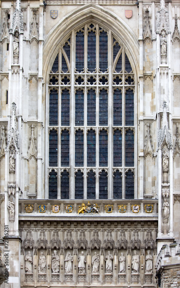 Western facade, Westminster Abbey, London