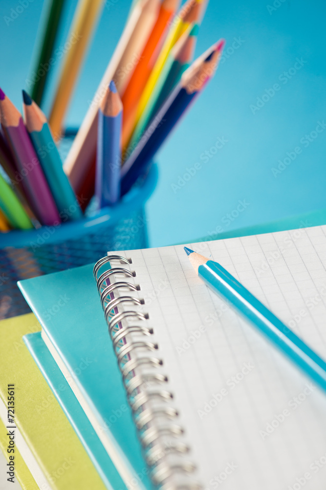 Colorful stationery Colorful stationery