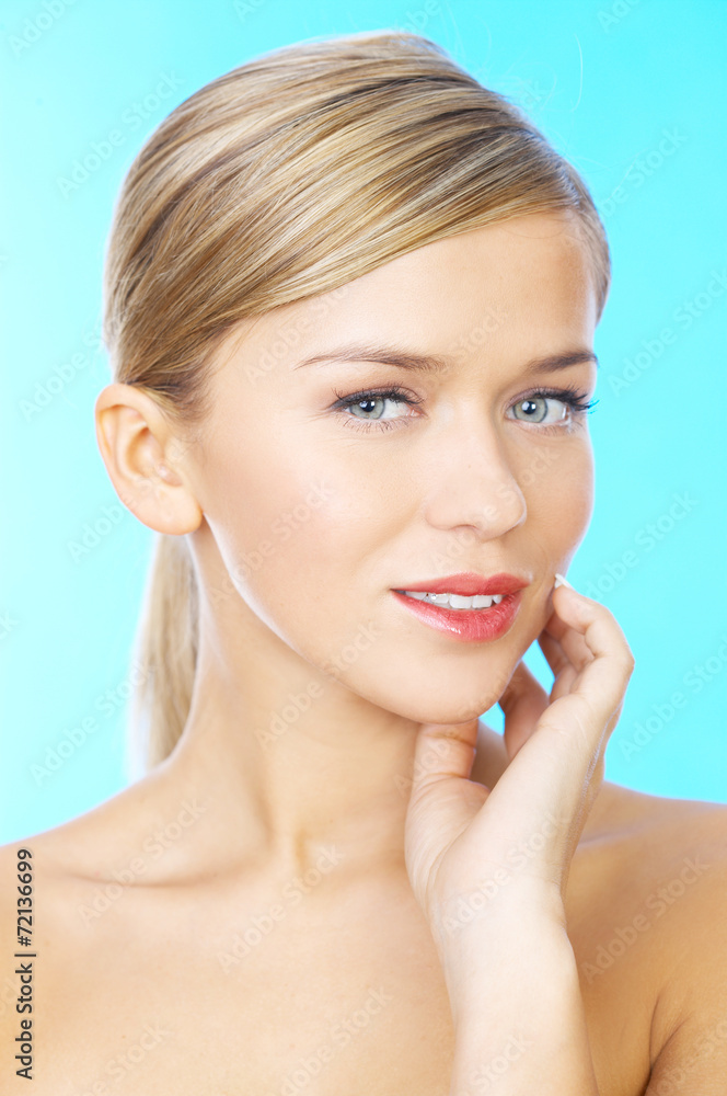 Attractive woman with a thoughtful expression Attractive woman with a thoughtful expression