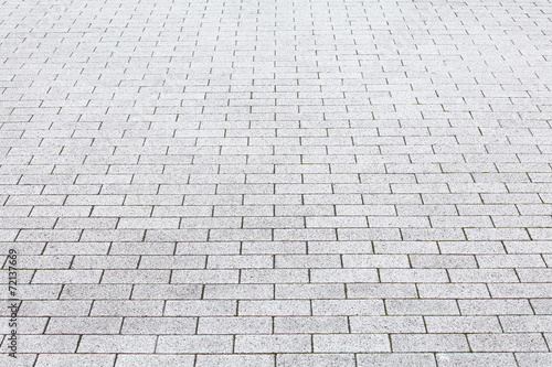 Close - up street cement block floor background