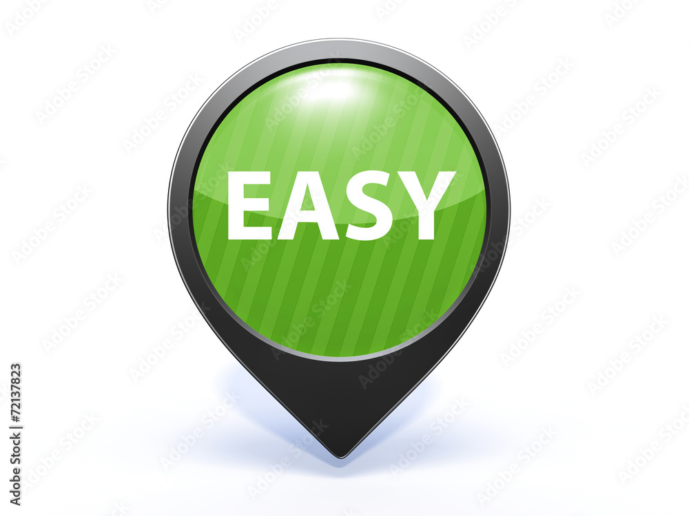 easy pointer icon on white background easy pointer icon on white background