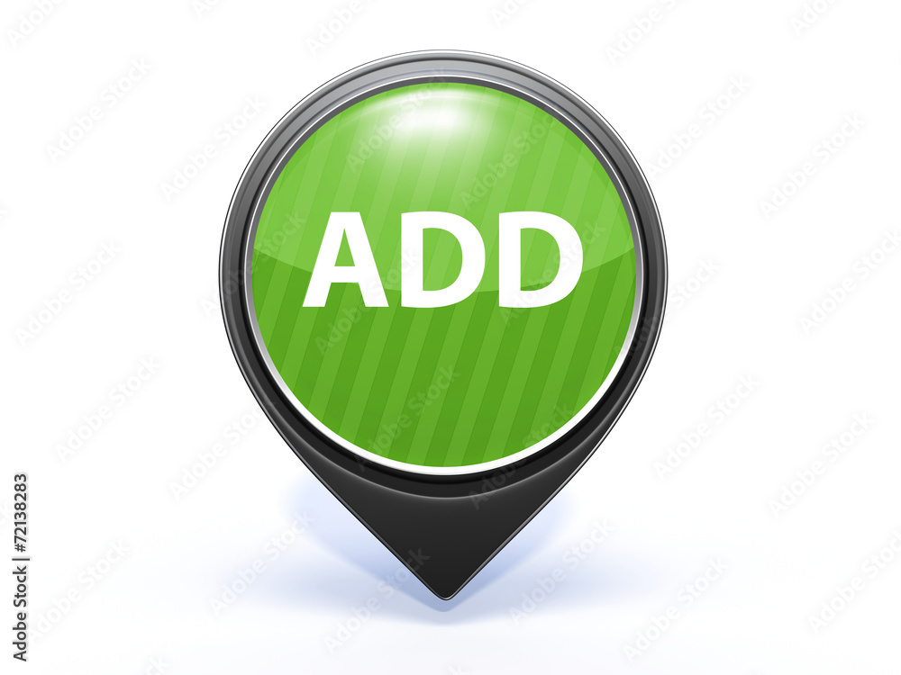 add pointer icon on white background add pointer icon on white background