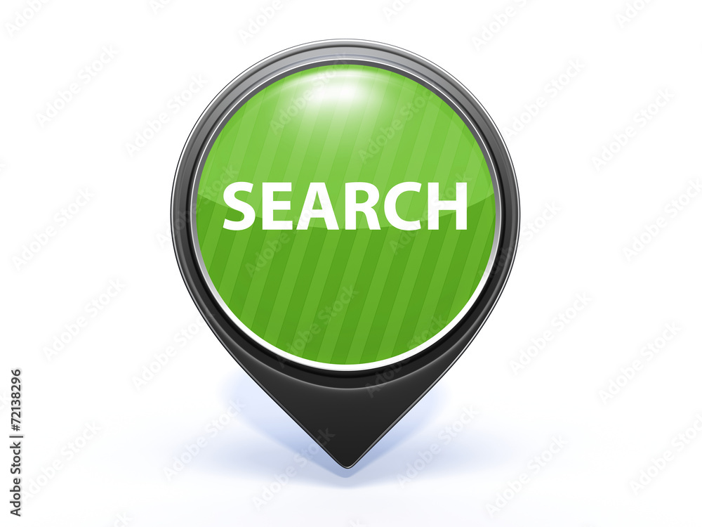 search pointer icon on white background search pointer icon on white background
