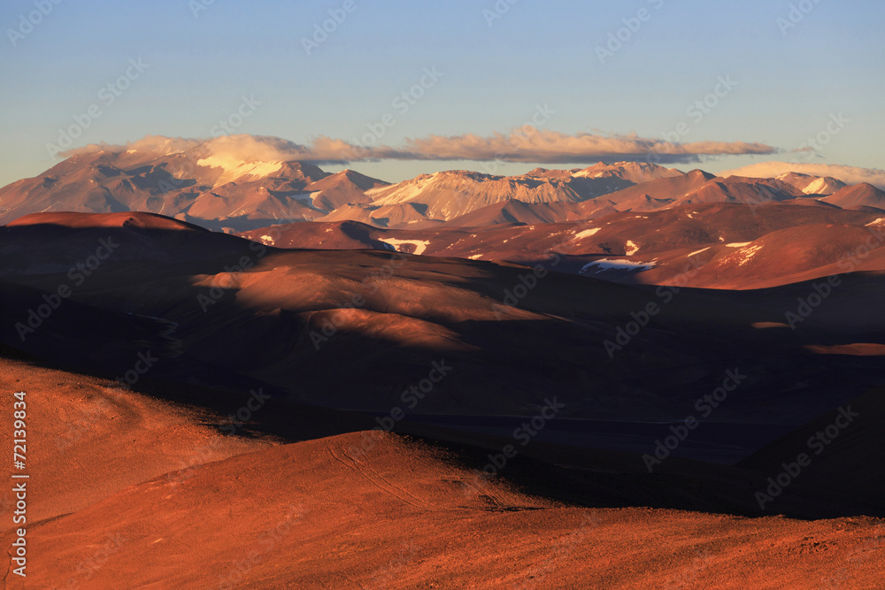 Fototapeta premium Mountain Plateau Puna, Northern Argentina