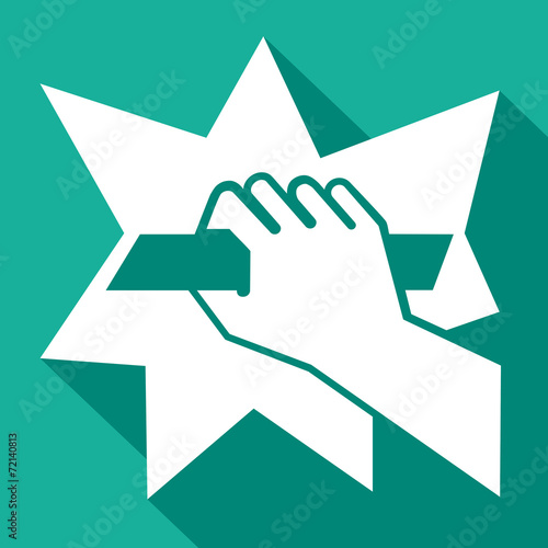Logo sortie de secours.