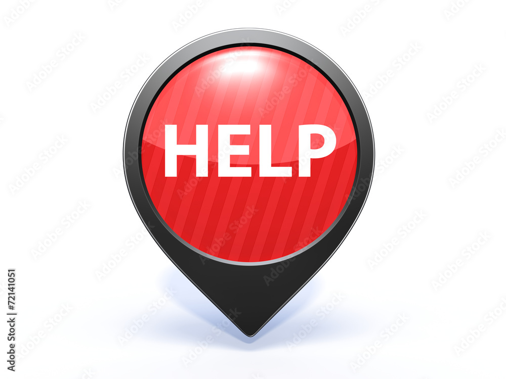 help pointer icon on white background help pointer icon on white background