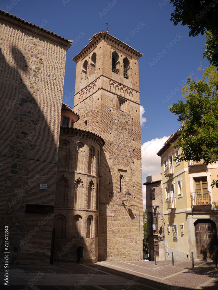 Abside y campanario de Santo Domingo el Antiguo, Toledo, España