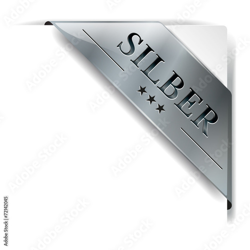 Banderole Silber