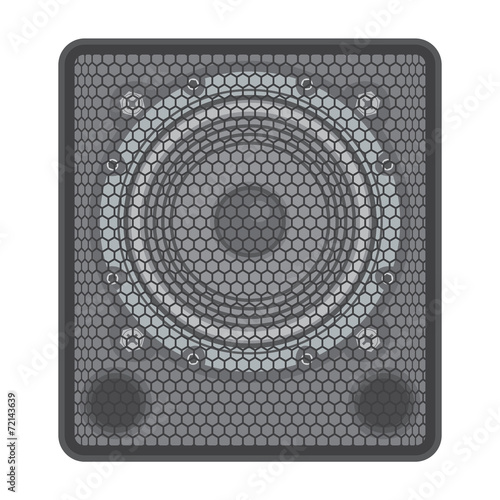 vector solid colors concert Subwoofer Speaker