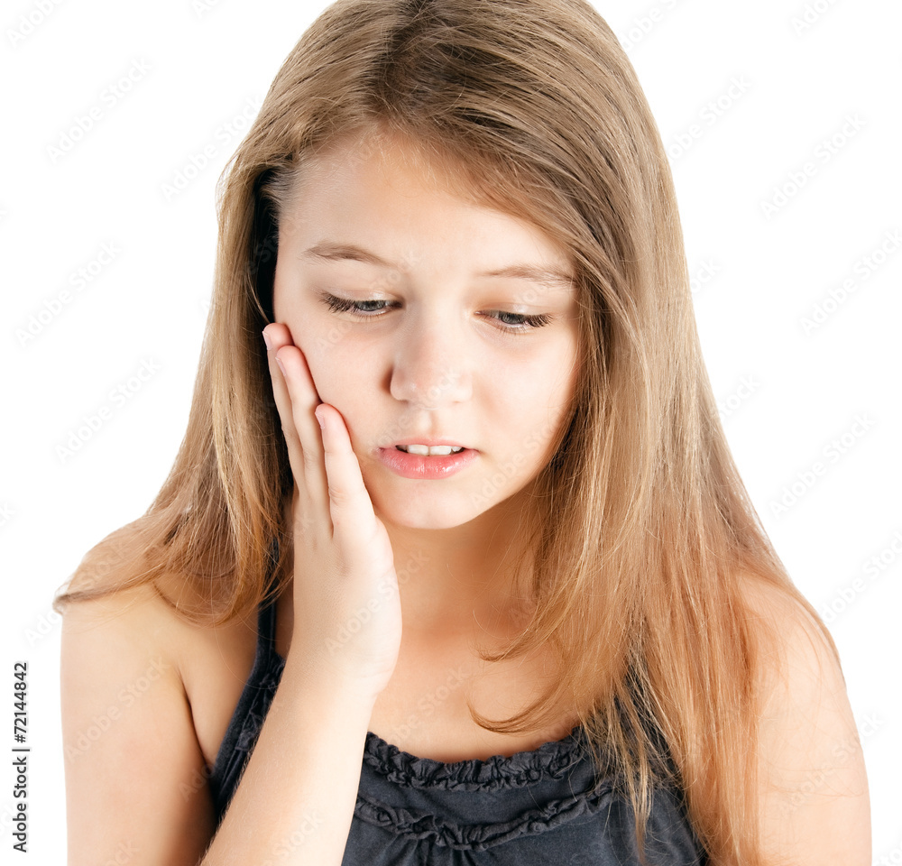 girl with toothache girl with toothache