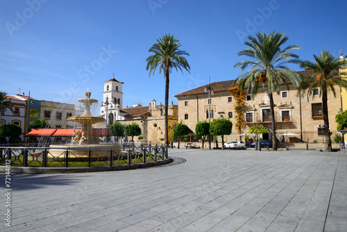Spain Square in Merida.