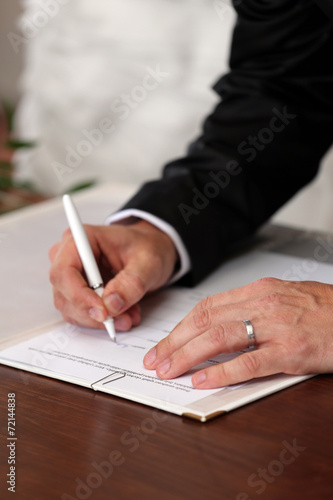 wedding signature