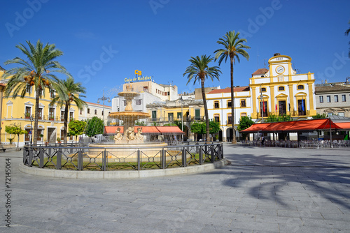 Spain Square in Merida.