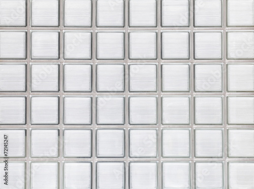 Close - up glass block wall background