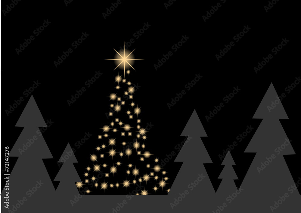 Obraz premium Weihnachtskarte