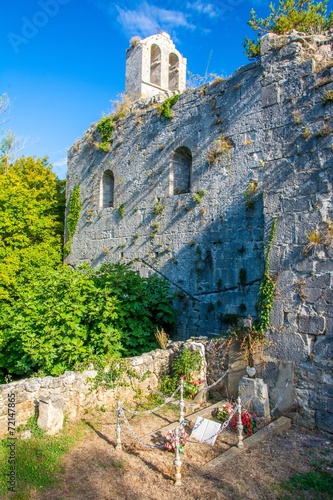 Ruines du Prieuré d'Aleyrac, monument historique photo