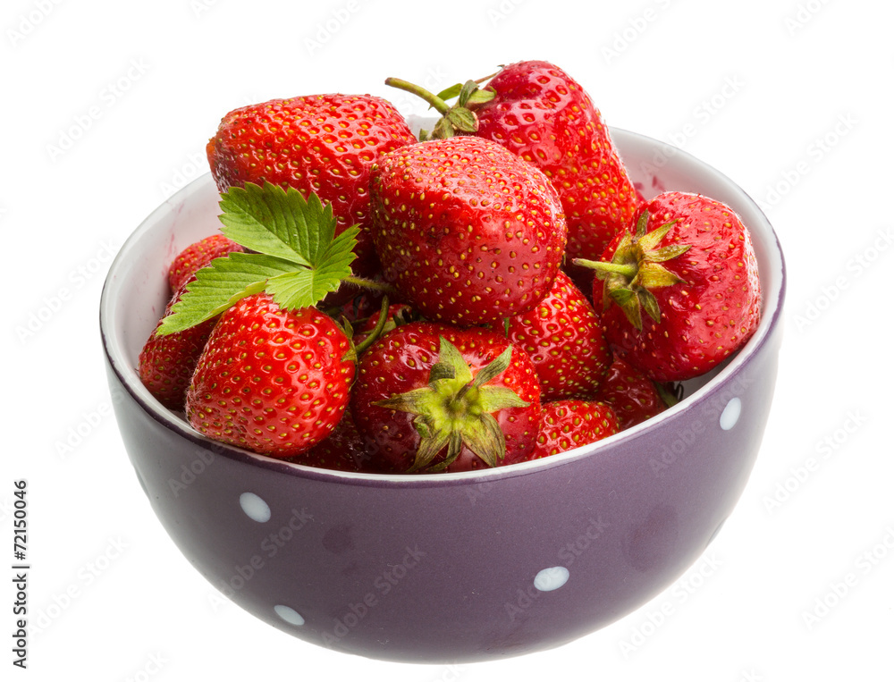 Strawberry in the bowl Strawberry in the bowl