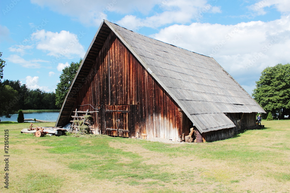 Ethnographic barn in Lithuania Ethnographic barn in Lithuania