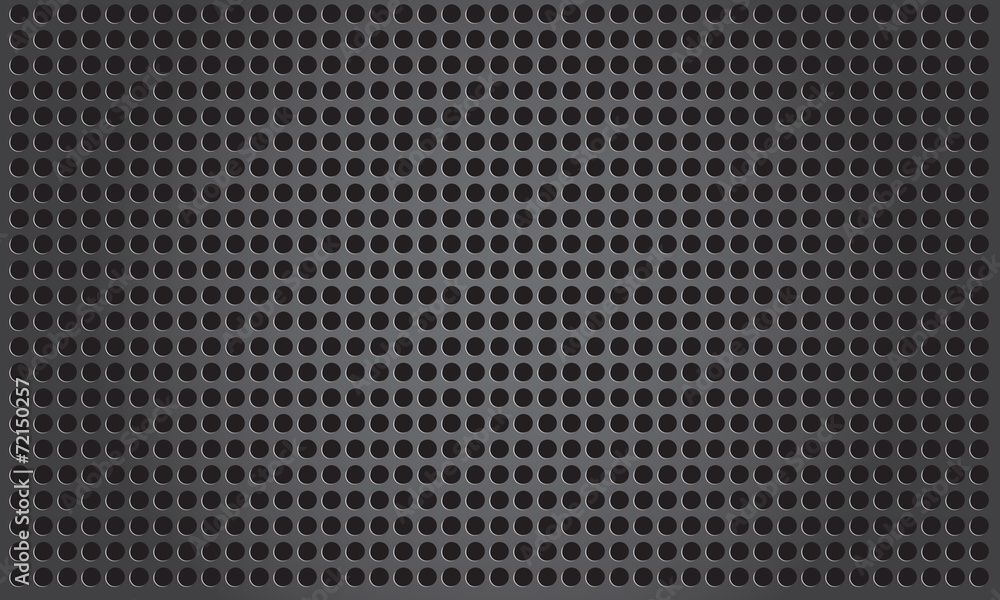 Naklejka premium abstract metal background with pattern - vector